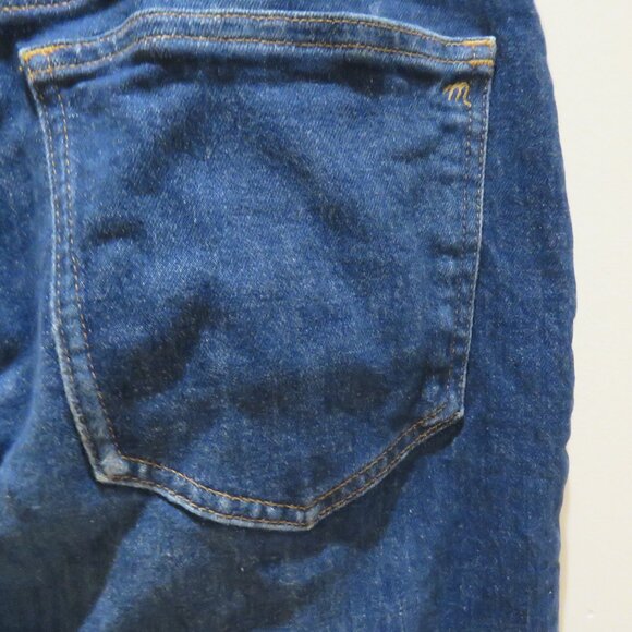 MADEWELL The Perfect Vintage Wide-Leg Jean in Chartwood Wash Size 27 Preppy - Picture 9 of 13